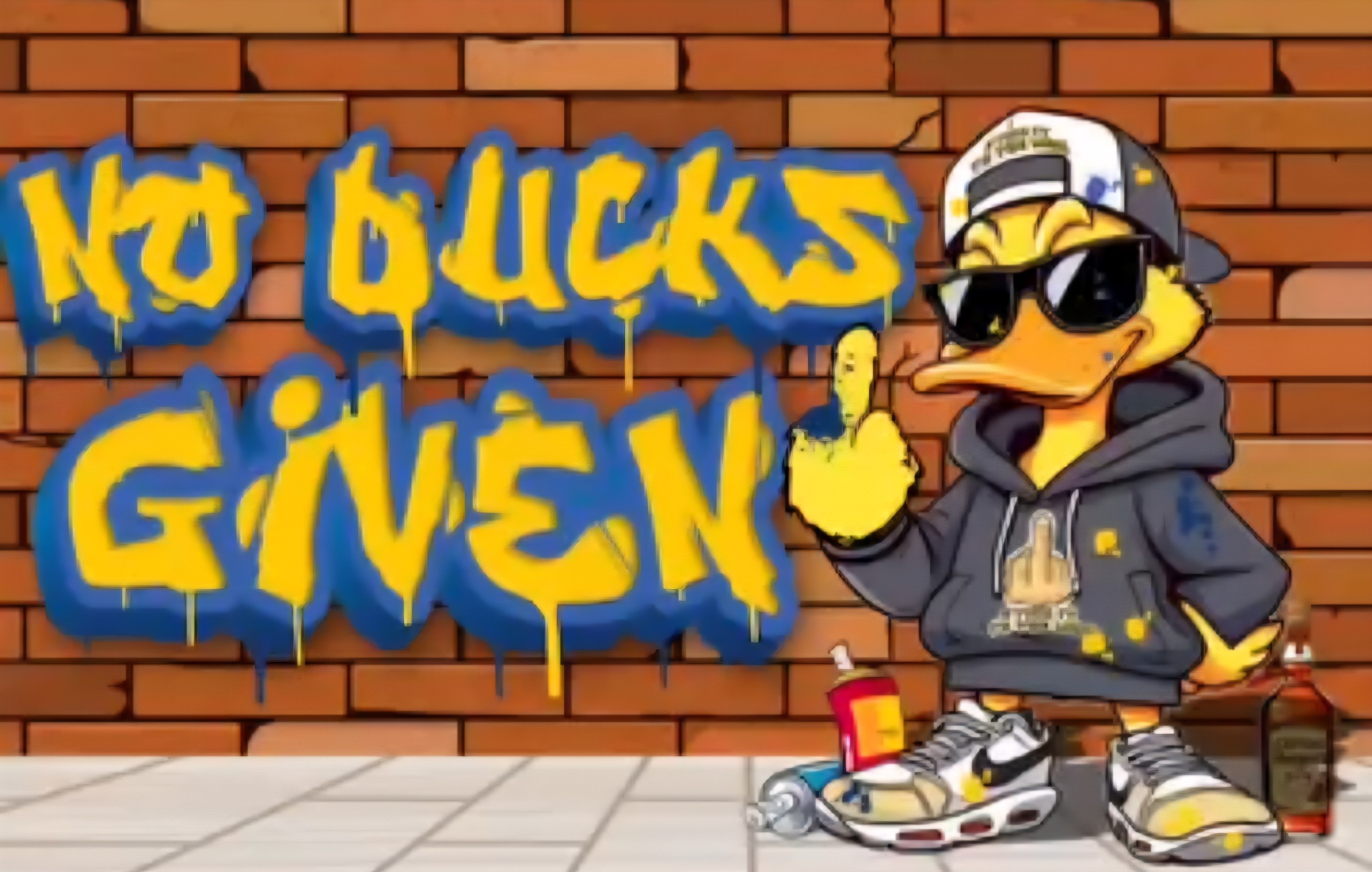 No bucks given Stick It To The Man artwork